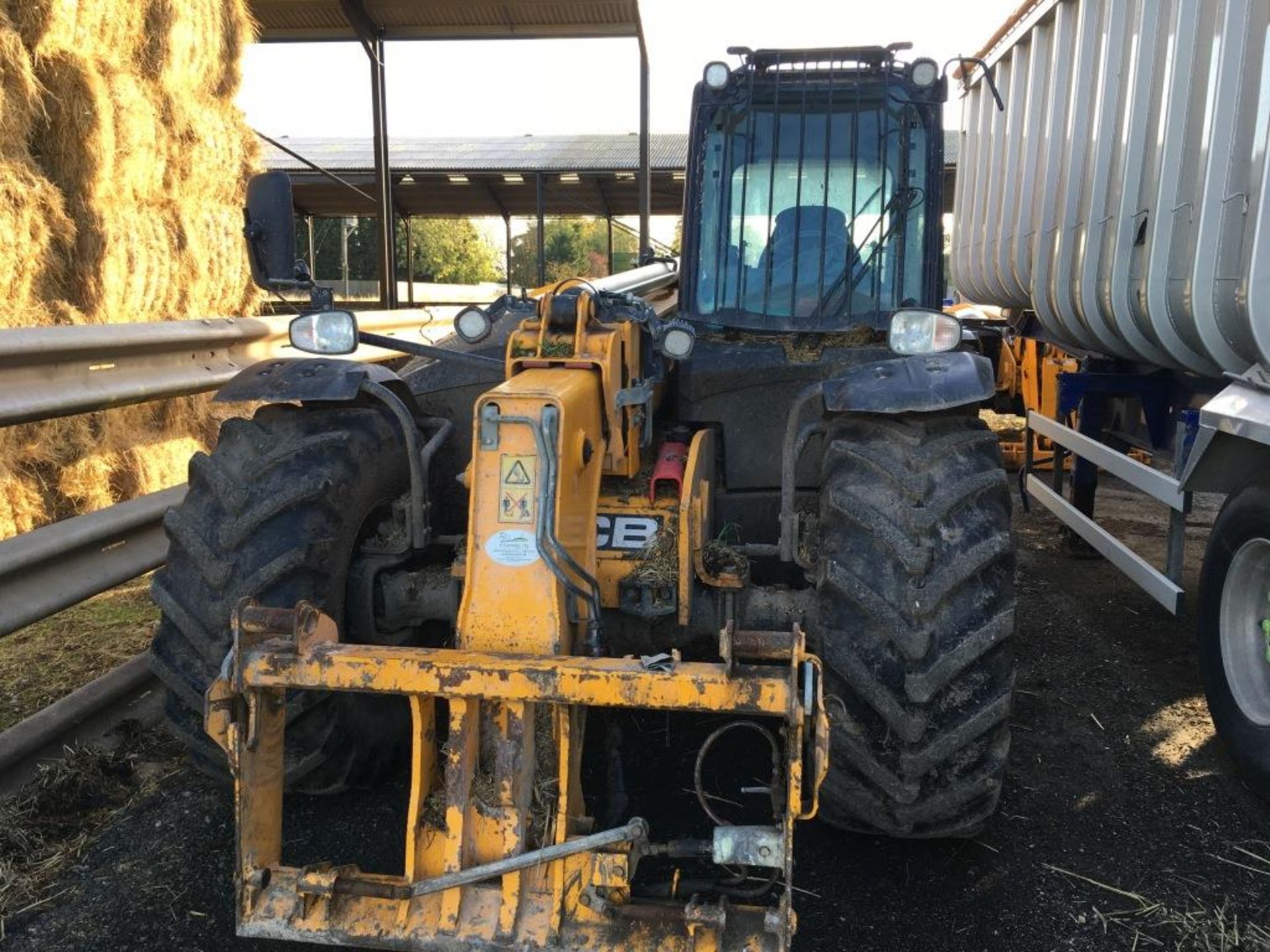 JCB 535-95 Agri Super telehandler with rear hitch, YOM: 2017, Reg: AV17 MFF, No. - Image 2 of 15