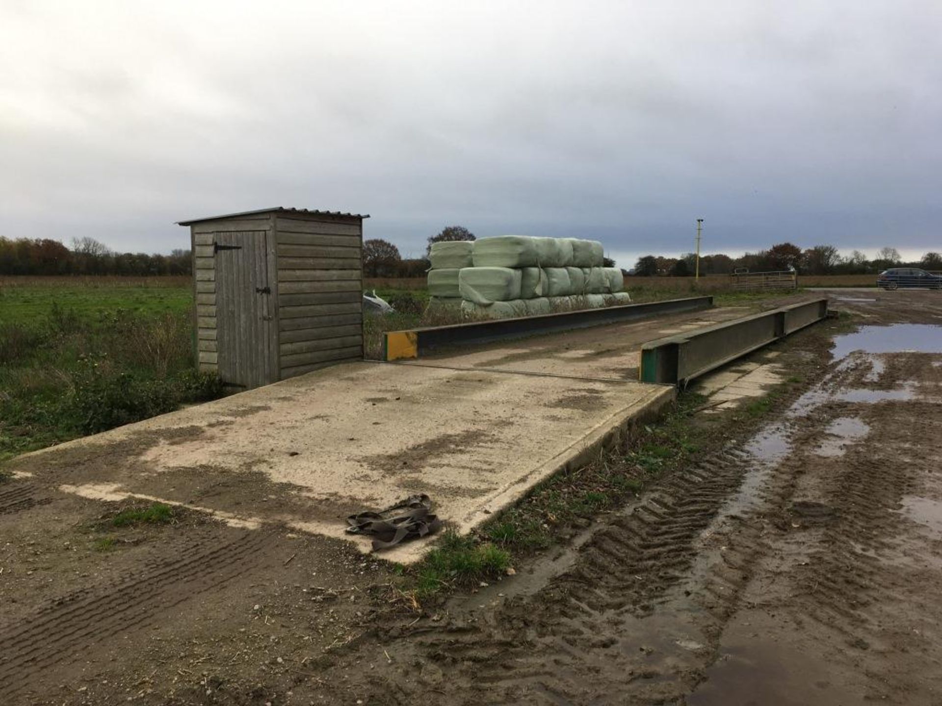 60' above ground weighbridge, 50 ton capacity with weigh equipment and hut. **NB A work Method - Image 2 of 6