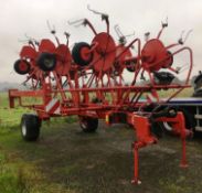 Lely Lotus 1020 Profi hydraulic folding trailed tedder, type 4.1053.0120.1, YOM: 2016, No.