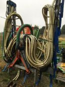 Vogelsang 12m umbilical drag hose with macerator