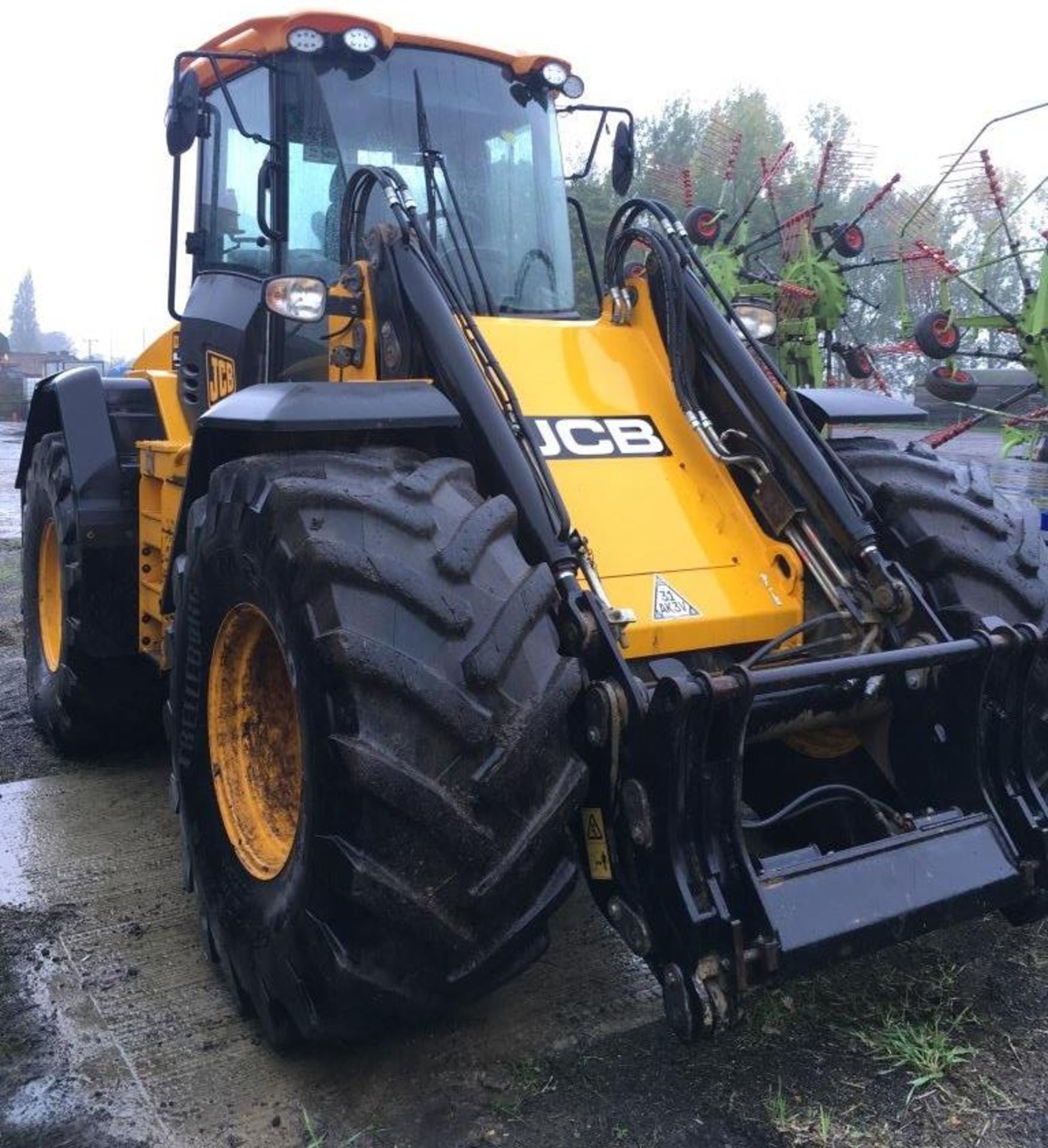 JCB 418s T4i IIIB wheeled loader, YOM: 2015, Reg: AY65 VLR, No. JCB4180SL02335825, 2,475 hours