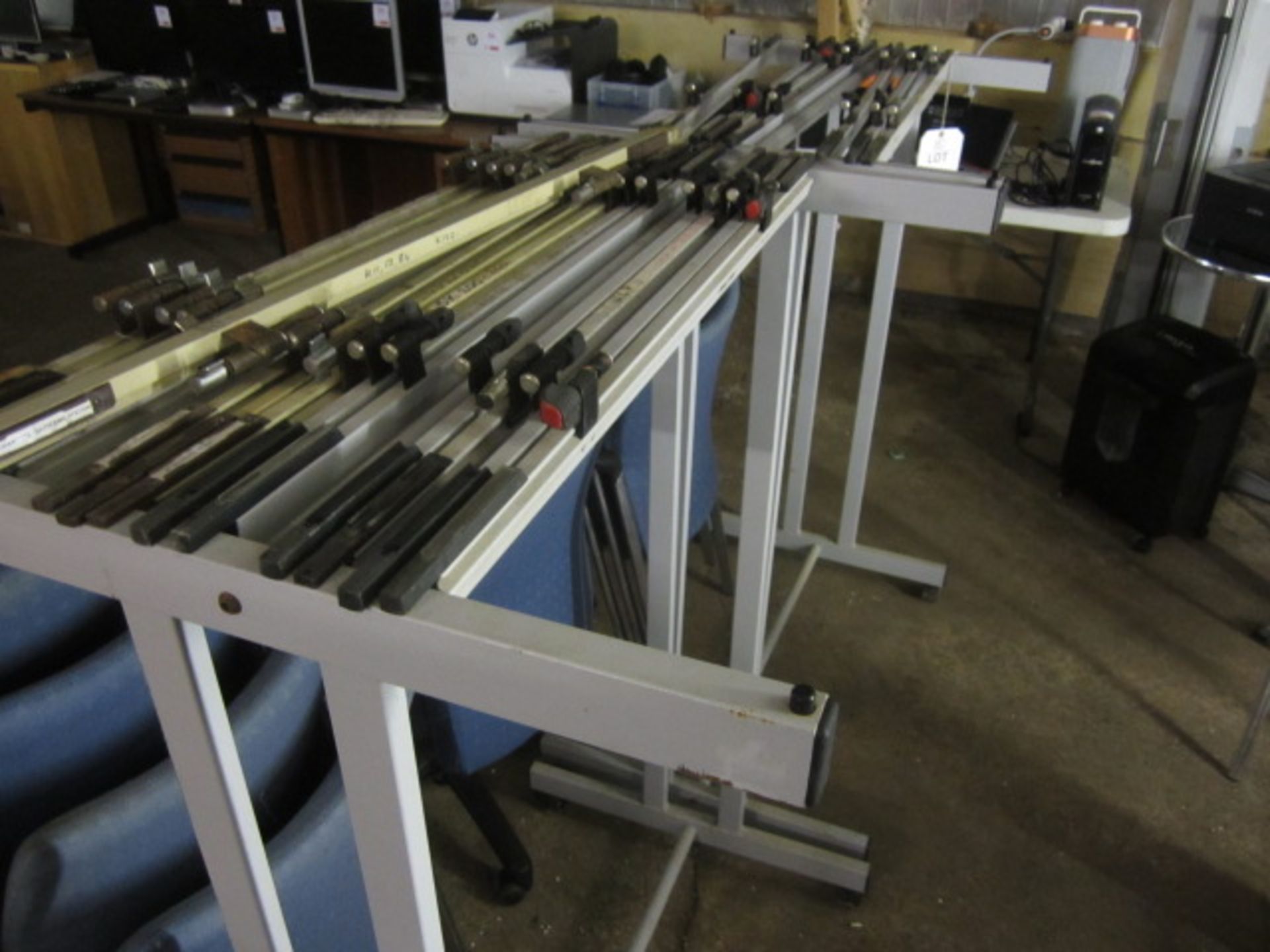 2 x metal frame Vistaplan drawing hanging systems - Image 2 of 2