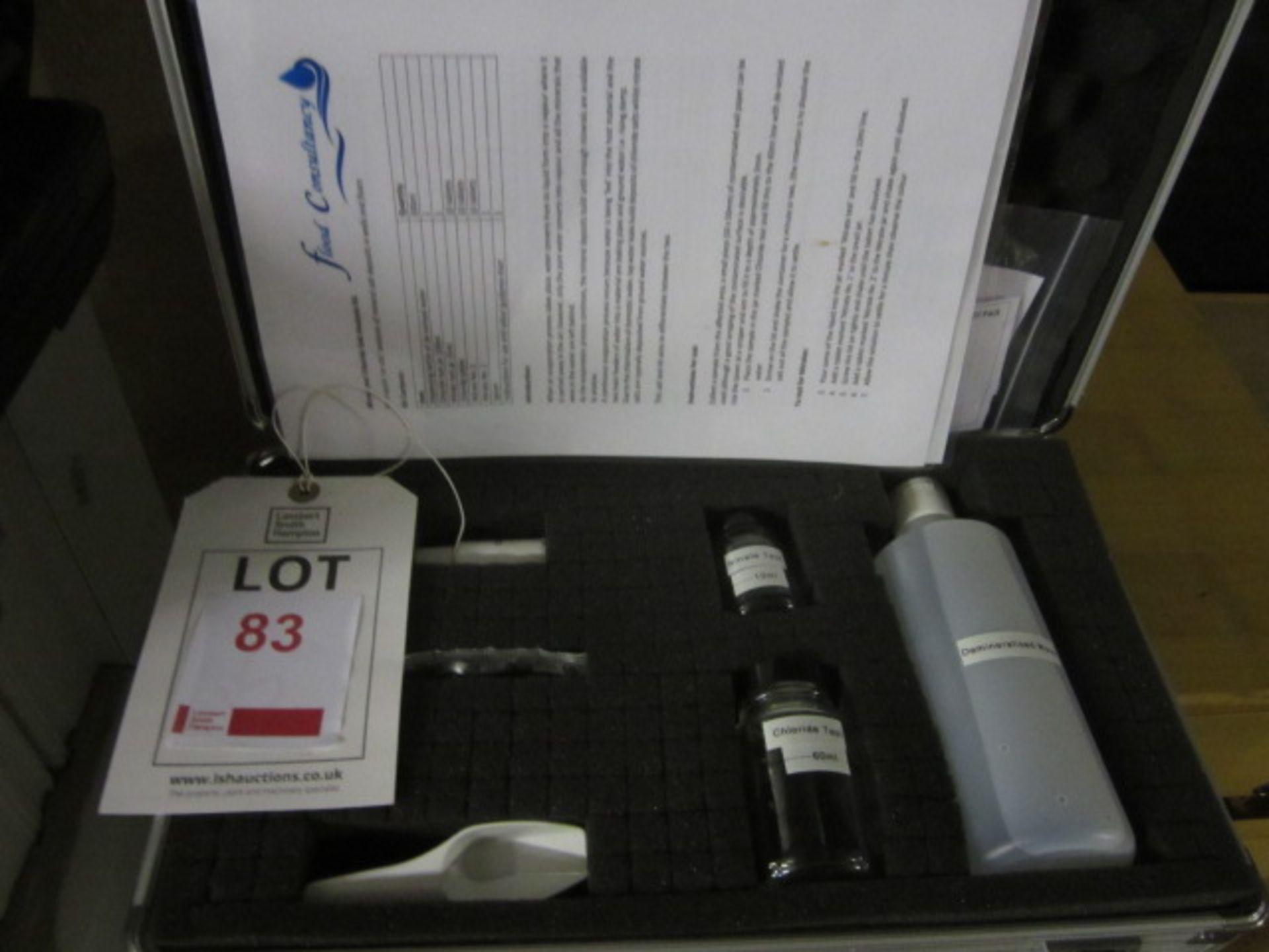 Nitrate and Chloride salt analyser kit