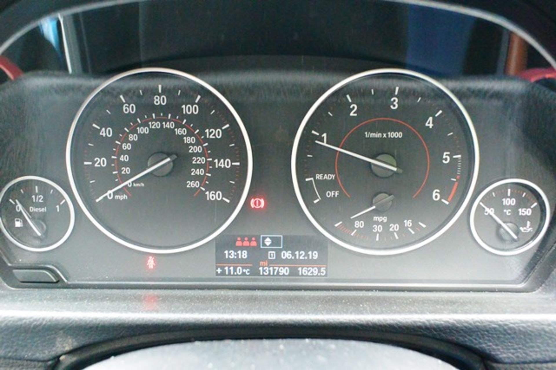 BMW 320D Sport Tourer, 1995cc diesel, 6 speed manual, mileage: circa 132,000, MOT: 01/05/2020 - Image 12 of 12