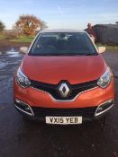 Renault Capture-Que M-Nav Energy 1.5 Dciss 5 door hatchback, Registration: VX15 YEB, Recorded...