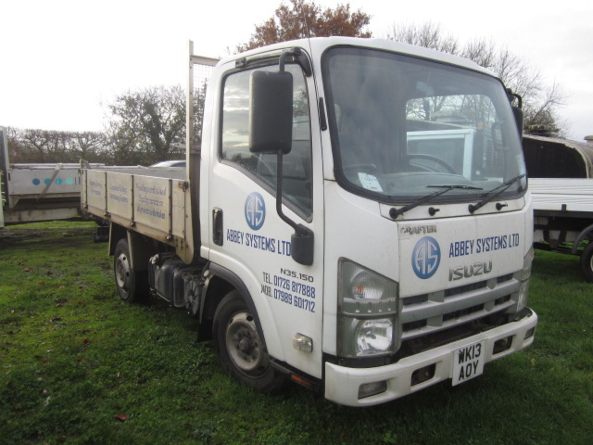 Isuzu Grafter N35.150 150bhp dropside tipper Registration: WK13 AOY Recorded mileage: 178,830 MOT: