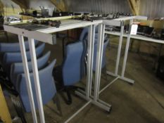 2 x metal frame Vistaplan drawing hanging systems