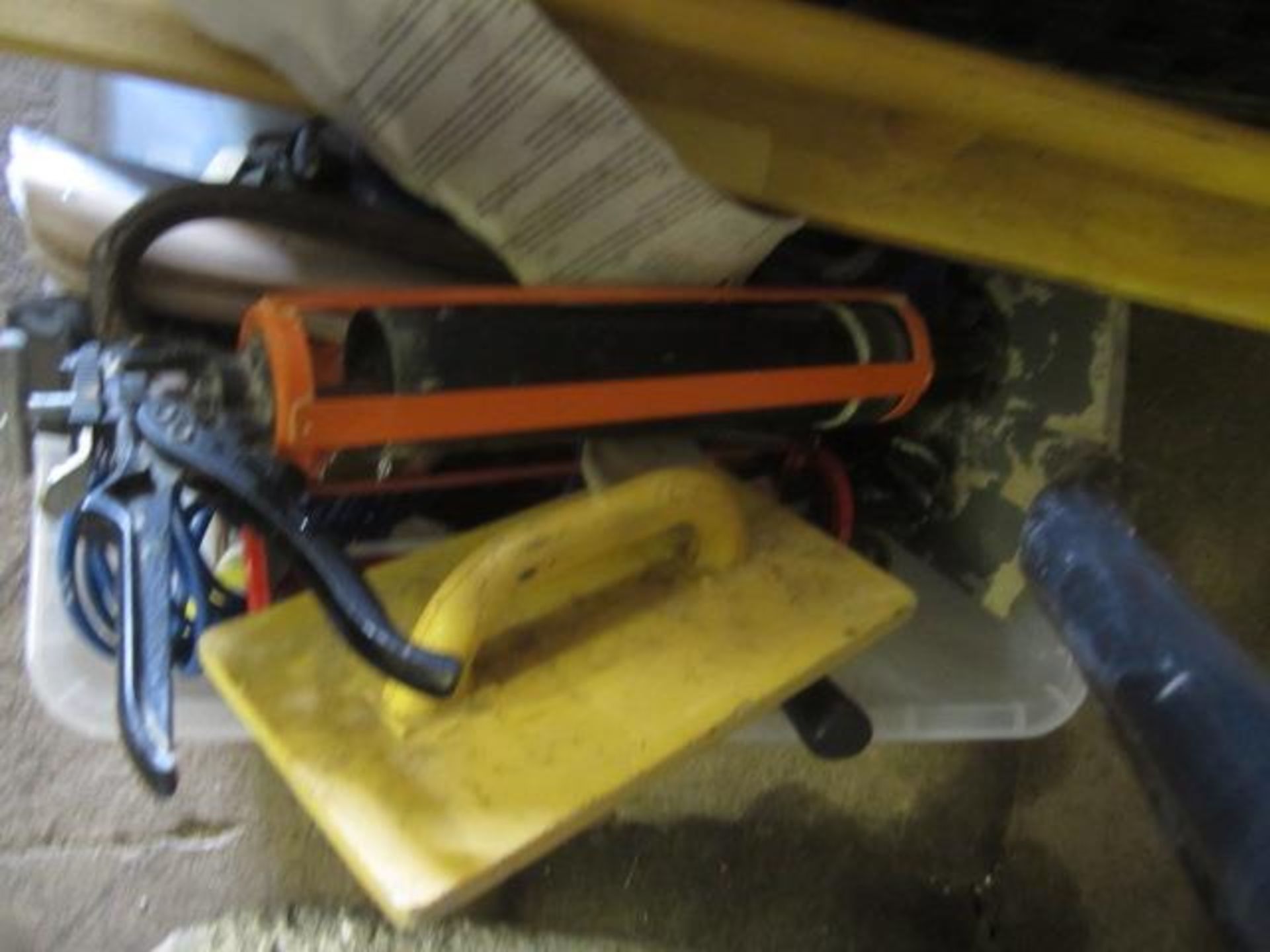 Vitrex paddle mixer, Cement mixer with stand (spares or repairs), assorted handtools including - Image 5 of 5