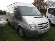 Ford Transit 85 T280m Trend hi-roof, 2.2d, 86bhp panel van Registration: YK10 WDC Recorded