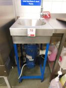 Dispo 75-01 stainless steel waste disposal unit. *(Lot located: Milverton Prep School, Park