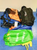 Quantity of ball bags and holdalls . *(Lot located: Milverton Prep School, Park Street,