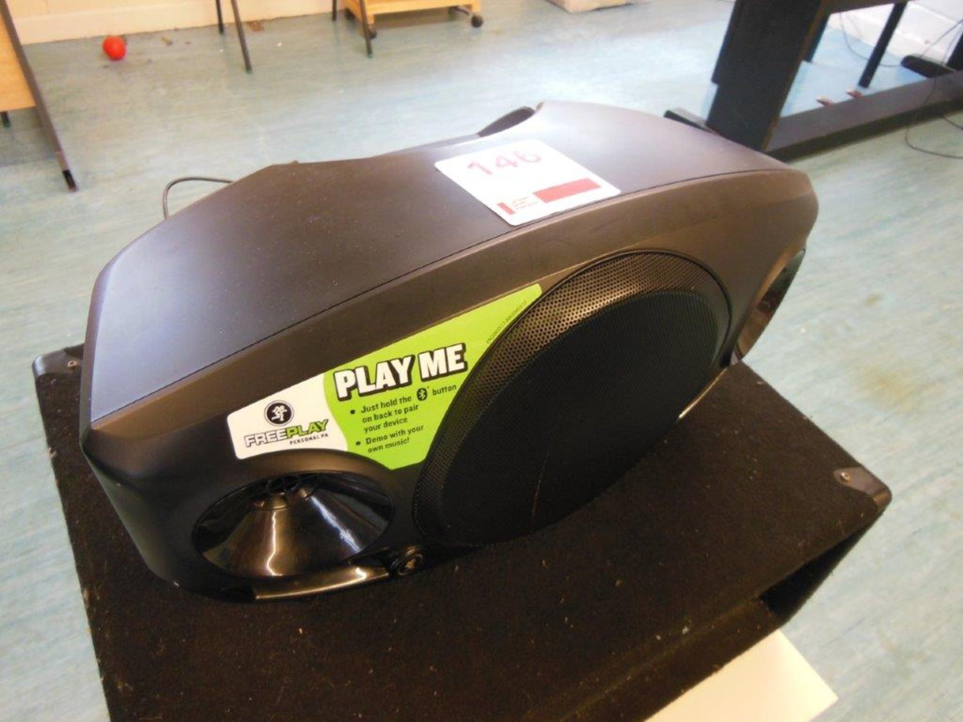 Freeplay bluetooth speaker. *(Lot located: Milverton Prep School, Park Street, Attleborough,