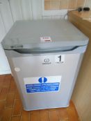 Indesit refrigerator. *(Lot located: Milverton Nursery, 43 Lutterworth Road, Nuneaton CV11 4LE).