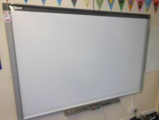 Smart 800DViT board c/w Benq projector. *(Lot located: Milverton Prep School, Park Street,