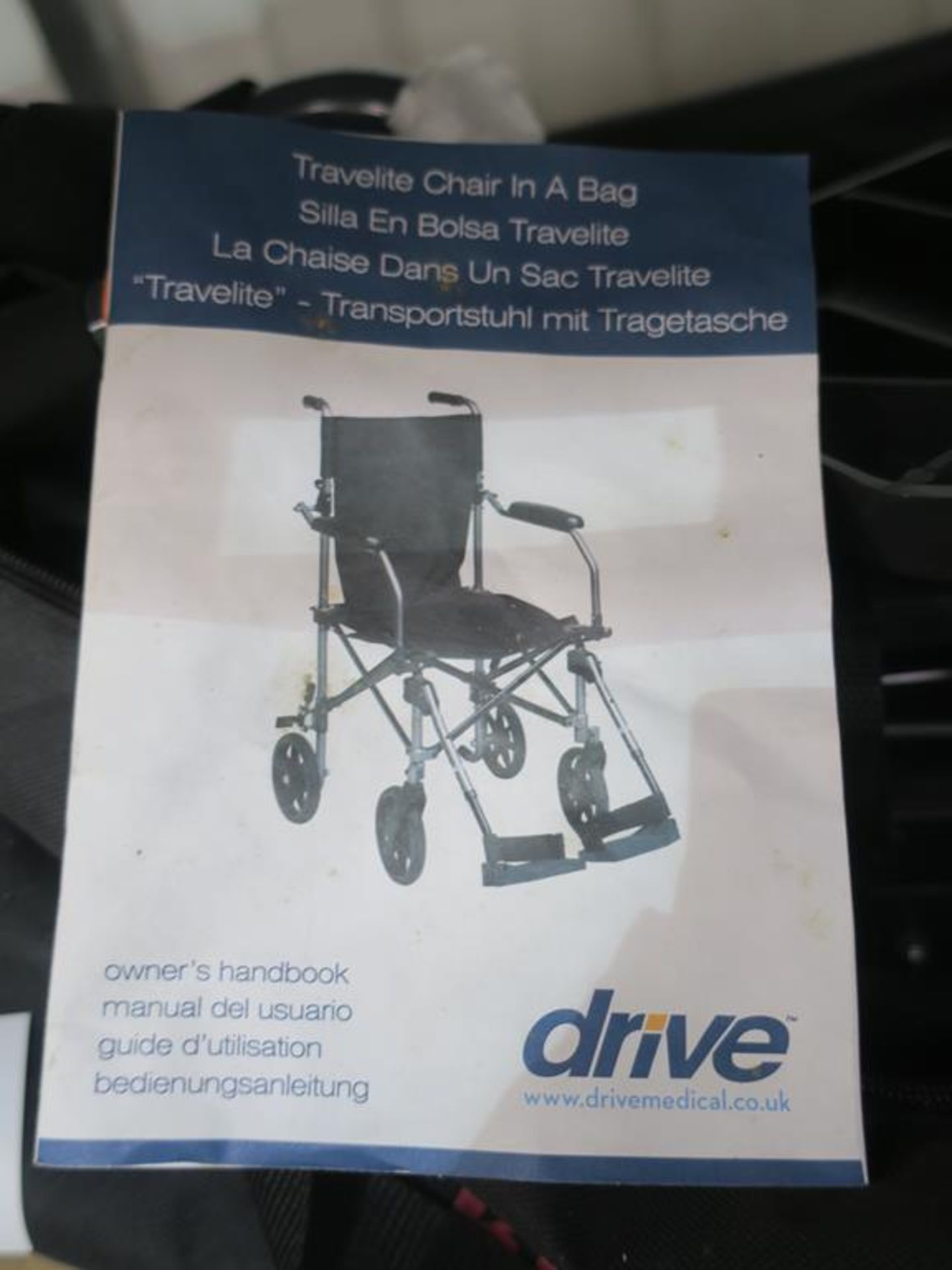 A Drive-Medical Travelite Chair in a Bag - Image 2 of 3