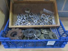 * Assorted Dies and Milling Cutters