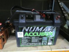 Numax Accubox Battery Box