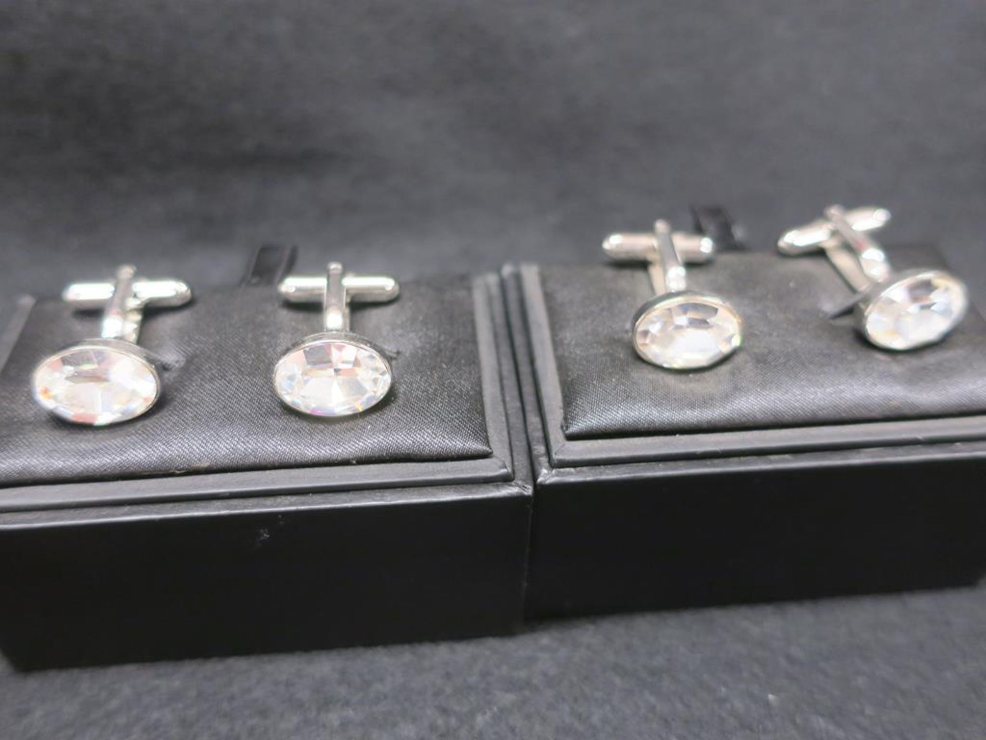 * 6 Pairs of ''Crystal'' Cuff Links (RRP c £180) - Image 3 of 5