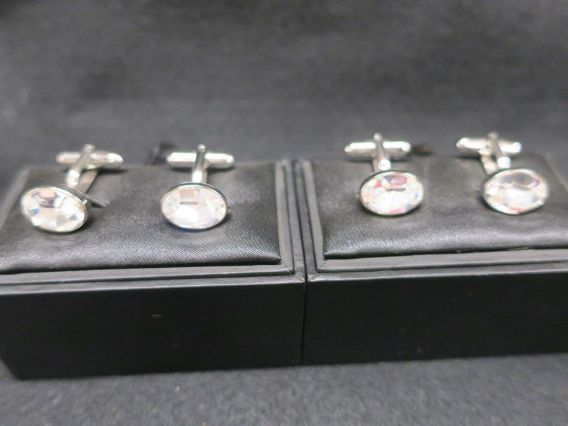 * 6 Pairs of ''Crystal'' Cuff Links (RRP c £180) - Image 2 of 5