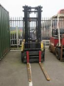 * Hyster 1.50 Electric Fork Lift comes with duplex mast, side shift and charger (RD Power