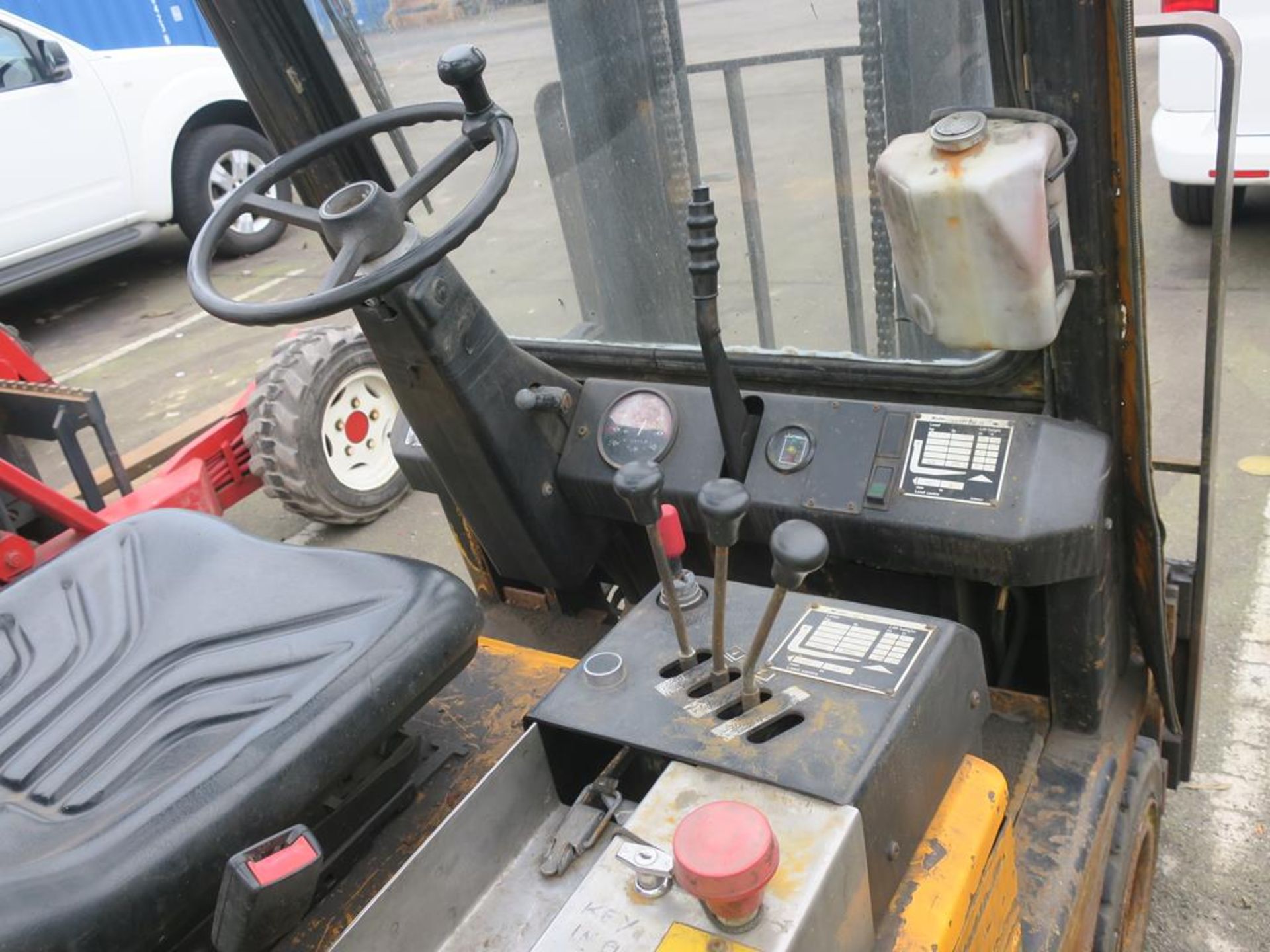 * Lancer Boss KE 16/300 Electric Forklift with duplex mast and side shift, Chloride Spiegel - Image 6 of 10