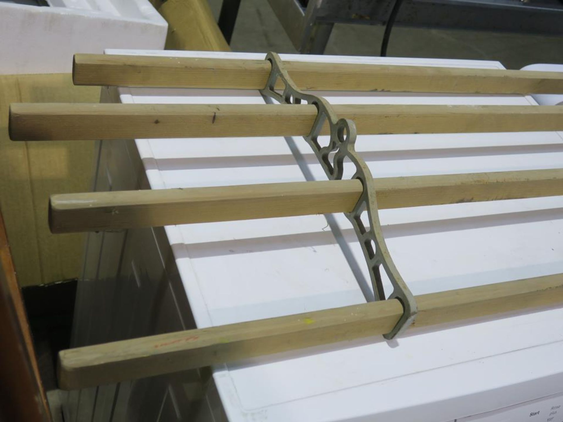 Wood and Metal Drying Rack - Image 2 of 3