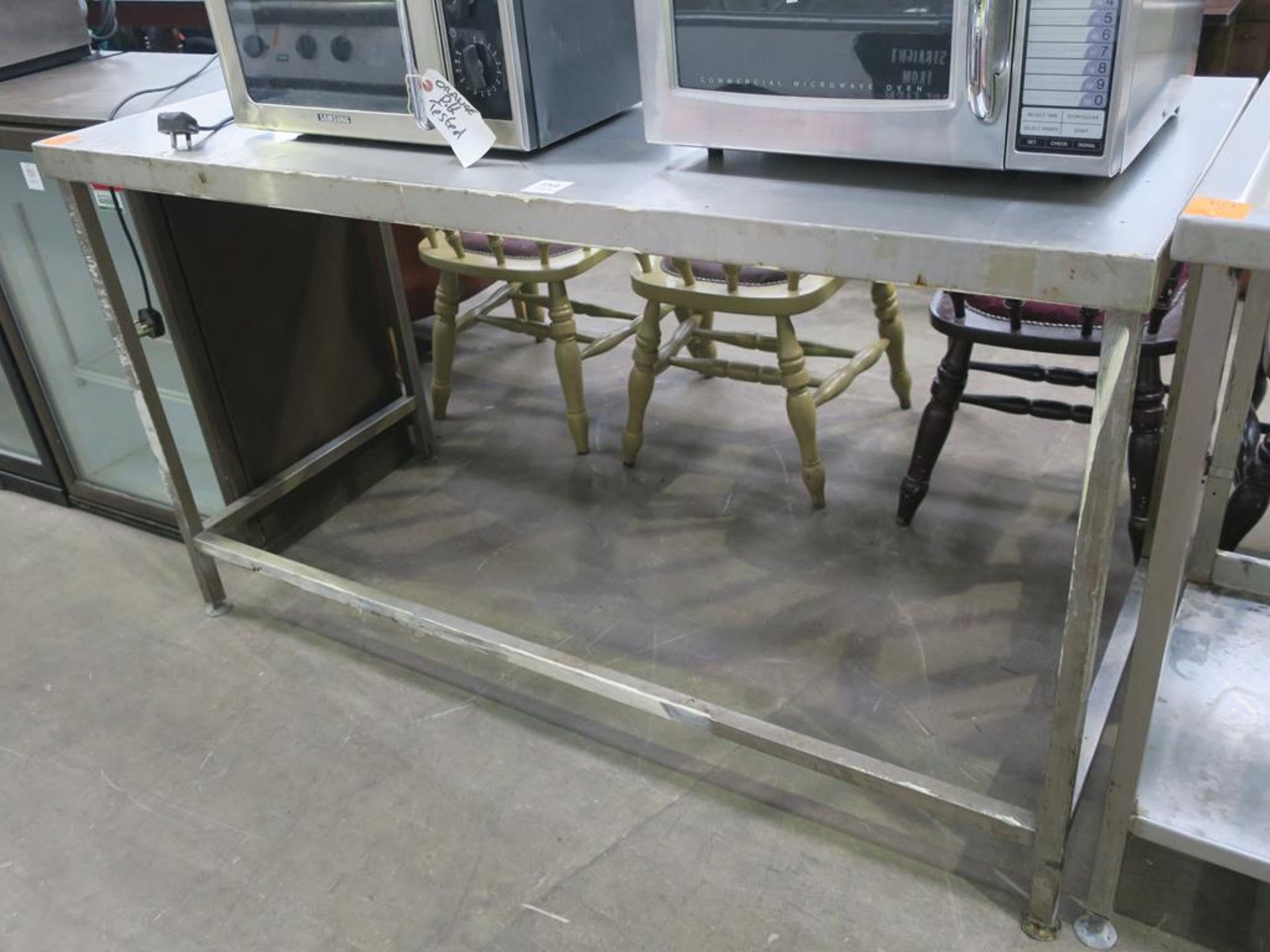 Stainless Steel Preparation Table