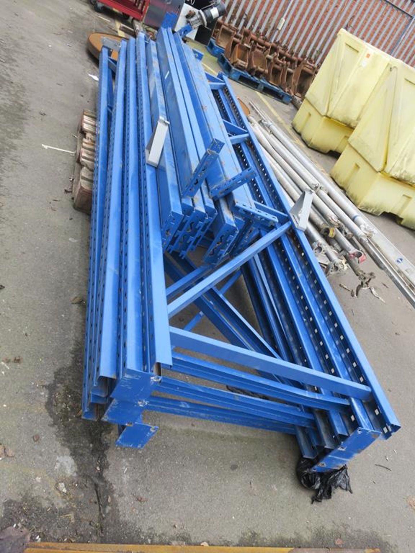 Quantity of Dexion Racking: 6 uprights approx 4m, 12 cross beams approx 2.5m. Please note there is a - Image 2 of 3
