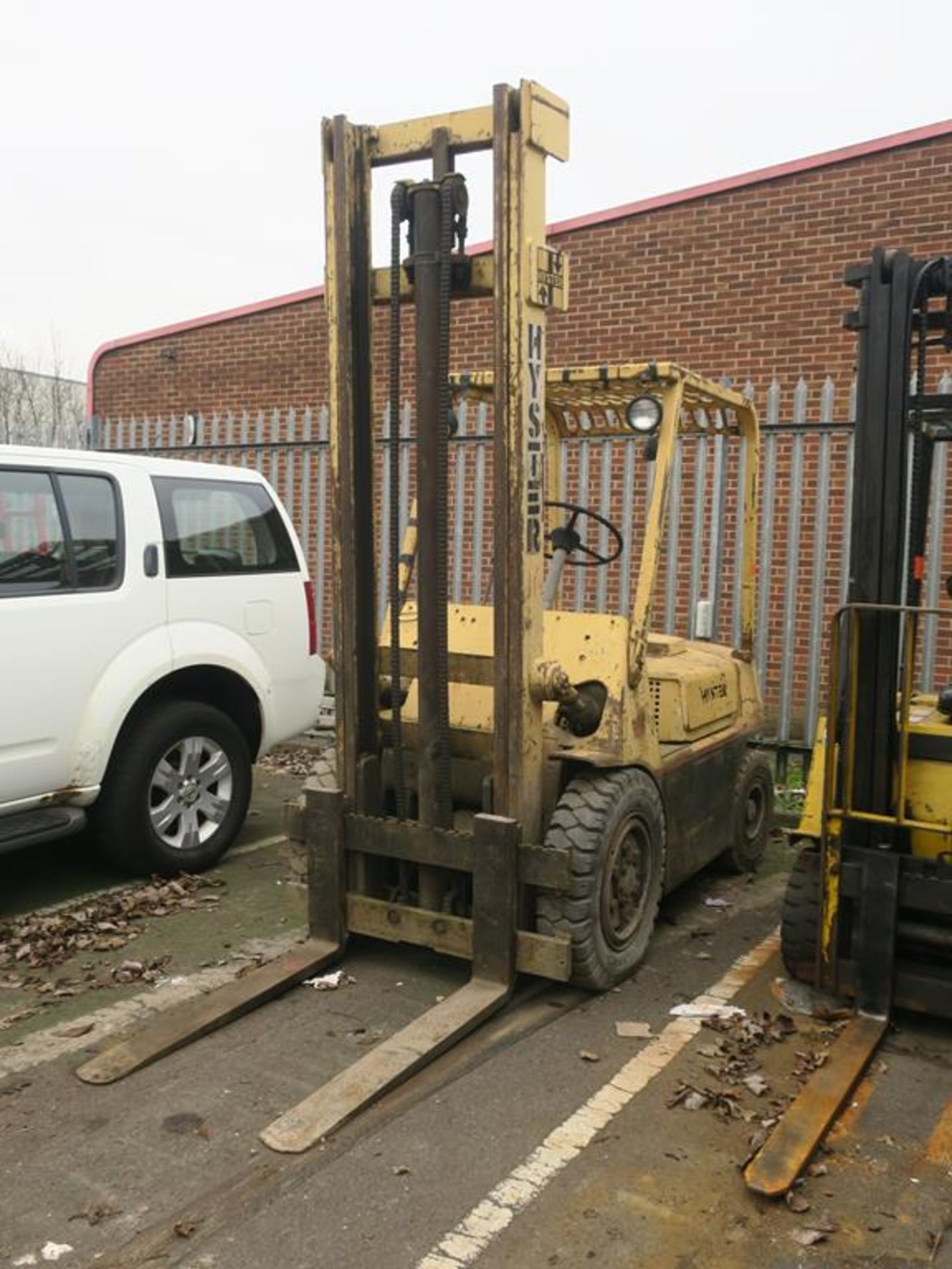 * Hyster 5.0 Diesel Forklift with duplex mast. Please note Buyer to Remove. - Image 6 of 6