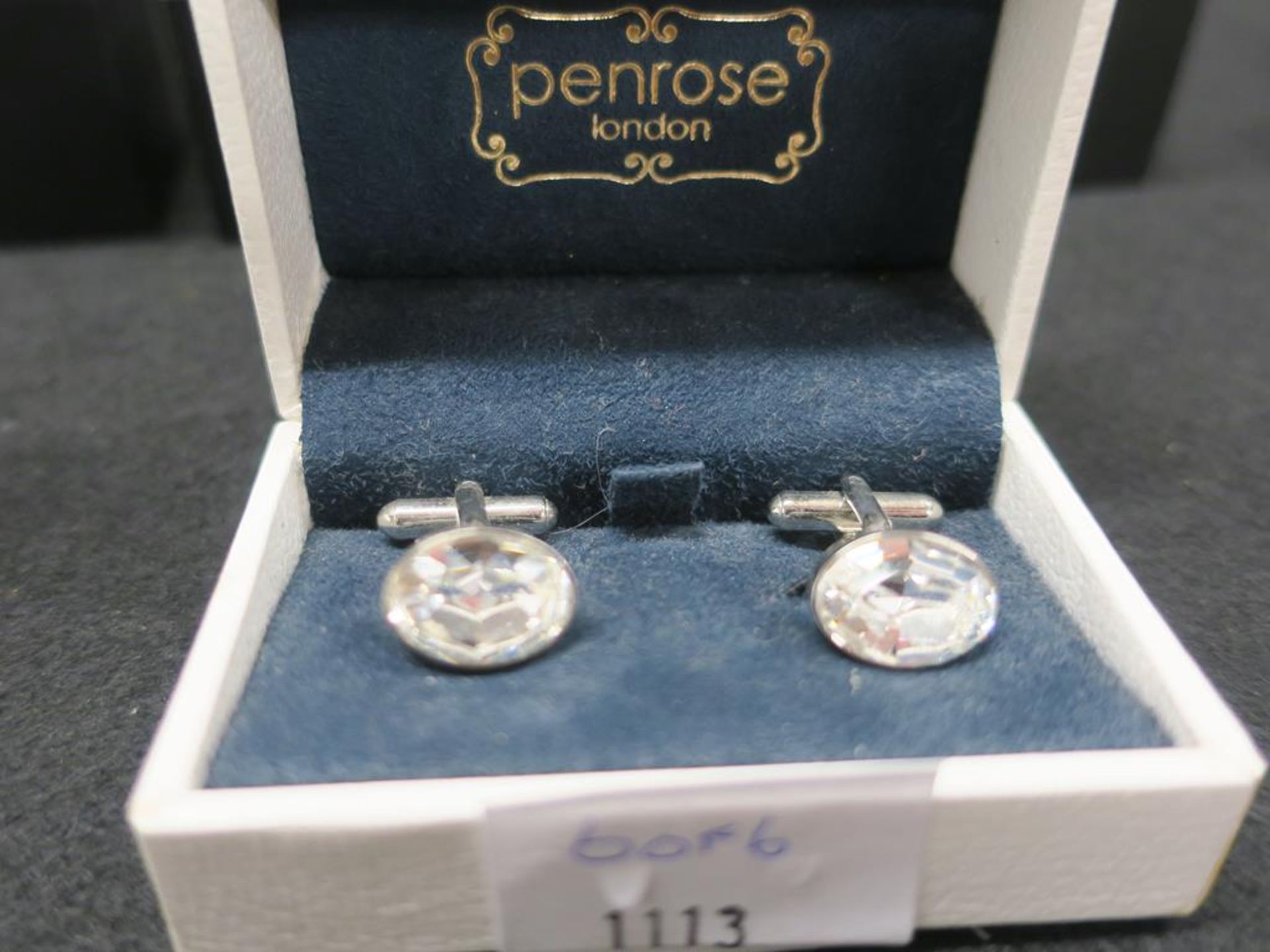 * 6 Pairs of ''Crystal'' Cuff Links (RRP c £180) - Image 5 of 5