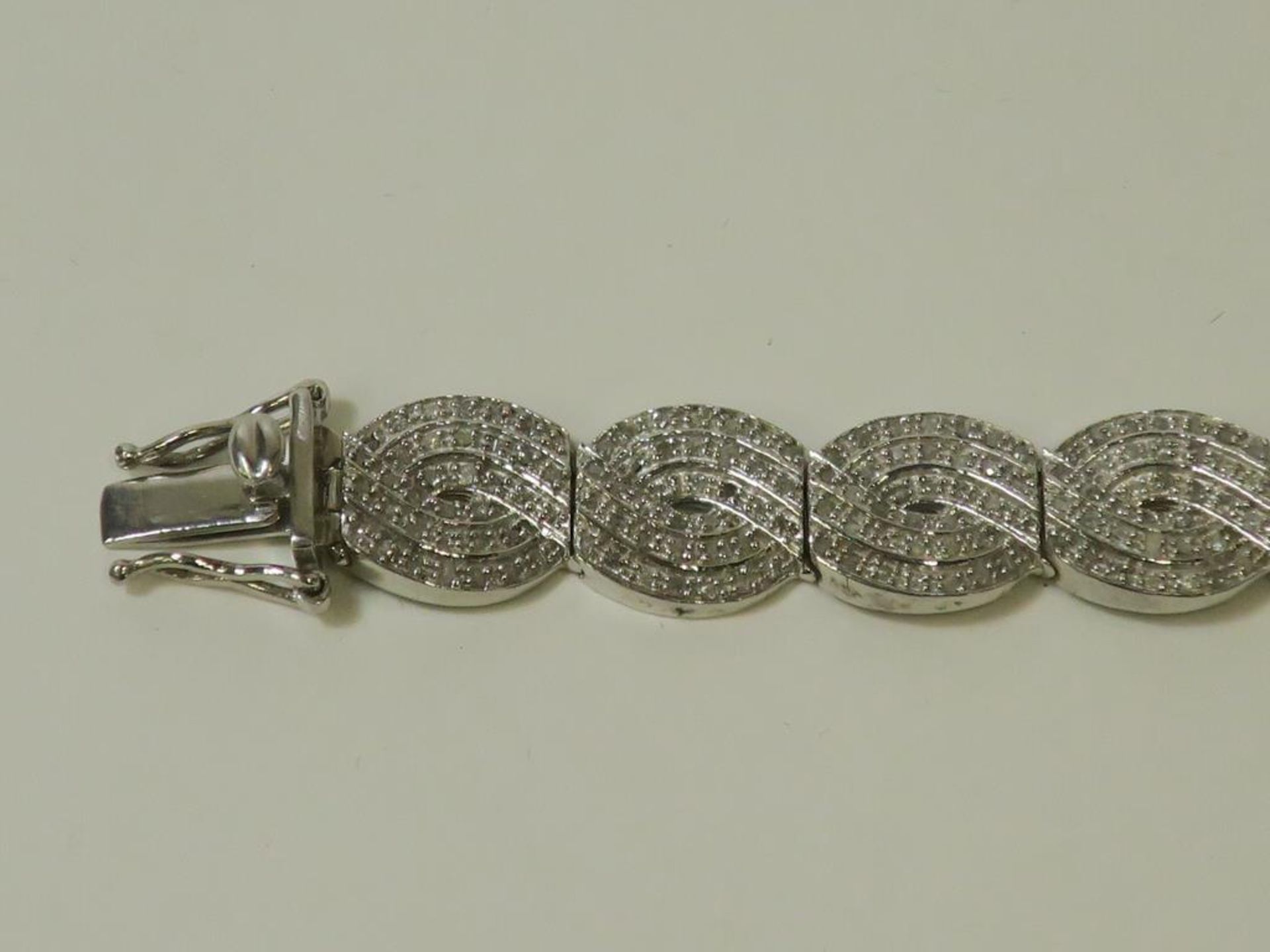 A Multi Diamond Encrusted Bracelet (approx 460 diamonds - approx 4.5 carats total) (est £200-£400) - Image 2 of 5