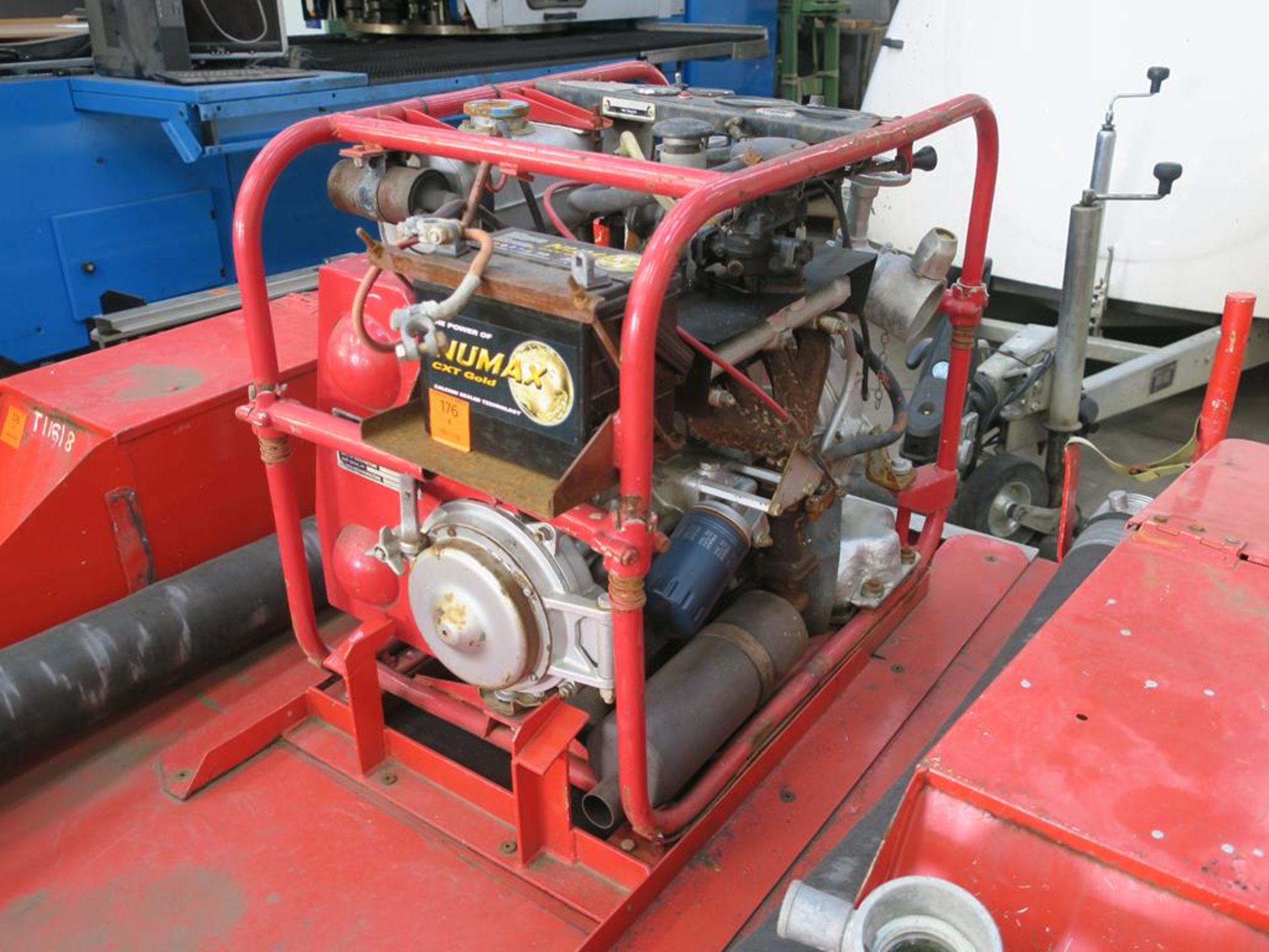Godiva Trailer Fire Pump, 1ltr Hillman Imp Engine, Pumps 275 Gallon per minute, Max 10bar - Image 2 of 9