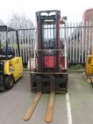 * Lansing Bagnall Electric Forklift with duplex mast, Spiegel automatic charger. Please note Buyer