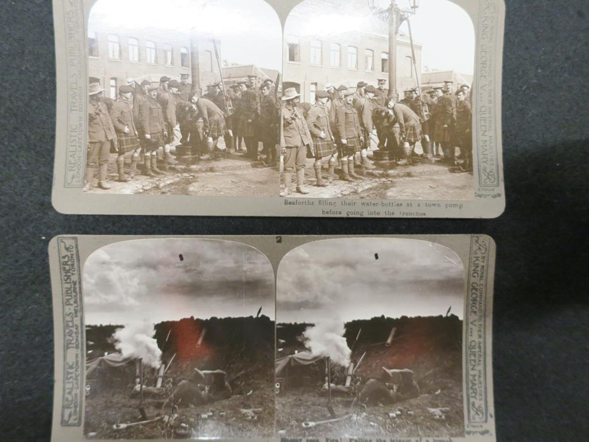 A Fine Set of 100 WW1 Stereoviews ''Official Series - The Great War'' (full set) with Viewer (boxed) - Image 3 of 7