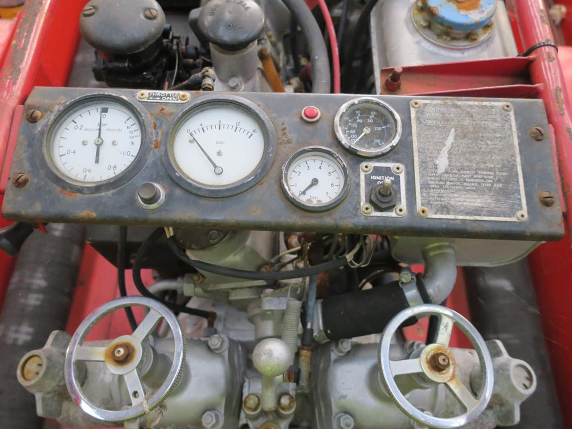 Godiva Trailer Fire Pump, 1ltr Hillman Imp Engine, Pumps 275 Gallon per minute, Max 10bar - Image 7 of 9