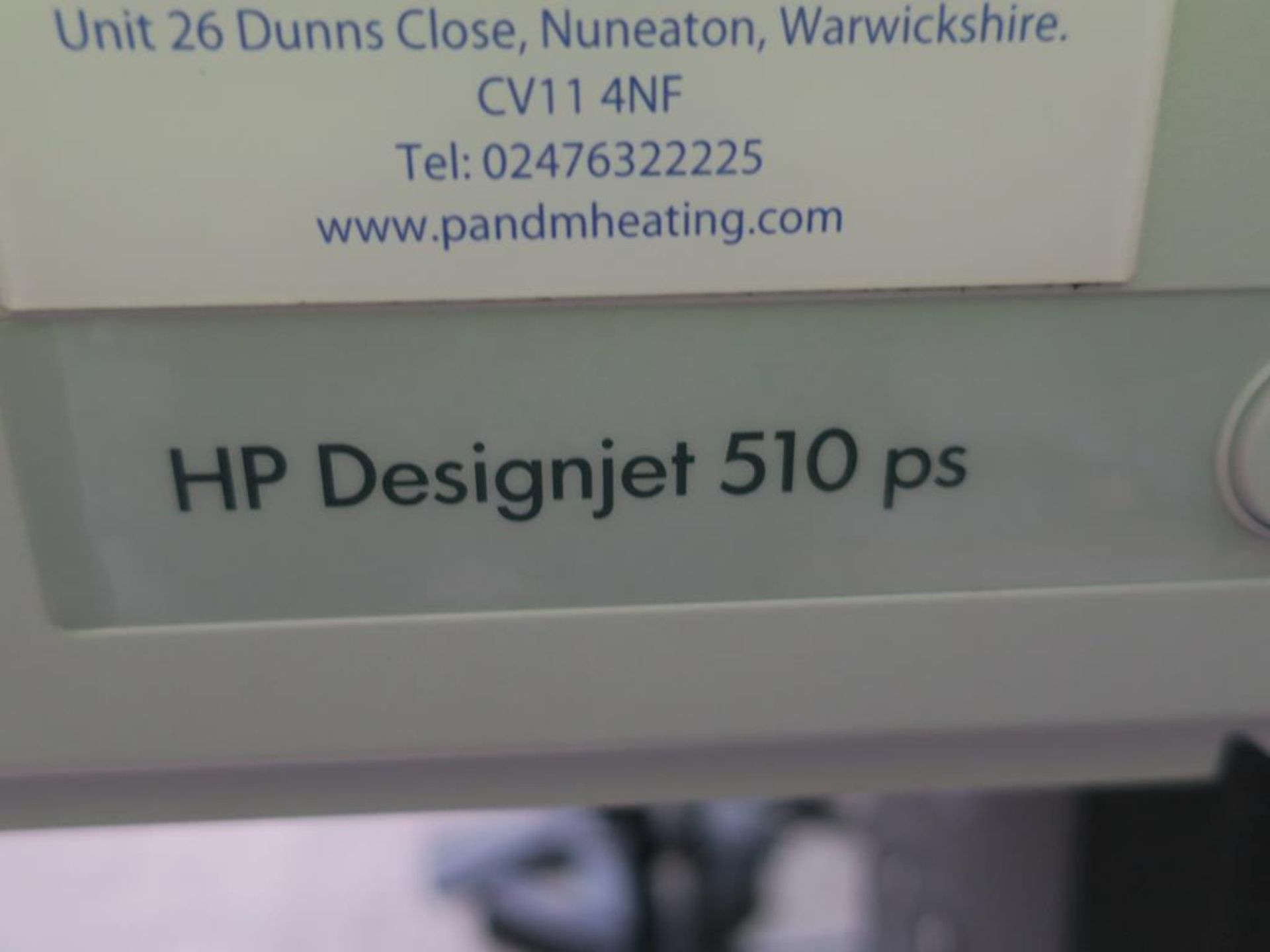 * A HP Design Jet 510 PS Printer comes with Two Part Boxes of Paper Reels - Image 3 of 5