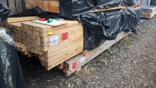 * 45mm x 50mm sawn. 185 pieces at 3200mm. MX0572 Please note this lot is located at Bayram Timber