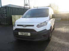 * 2015 Ford Transit Connect 1560cc Diesel, Rear and Side Doors Fitted with High Secruity Locks
