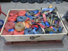 Quantity of Heavy Duty Ratchets and Straps. Please Note there is a £10 plus VAT Lift Out Fee on this
