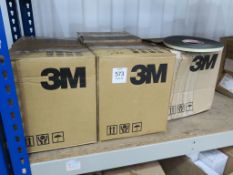 * 5 x Boxes of 3M Double Sided Sticky Foam Tape