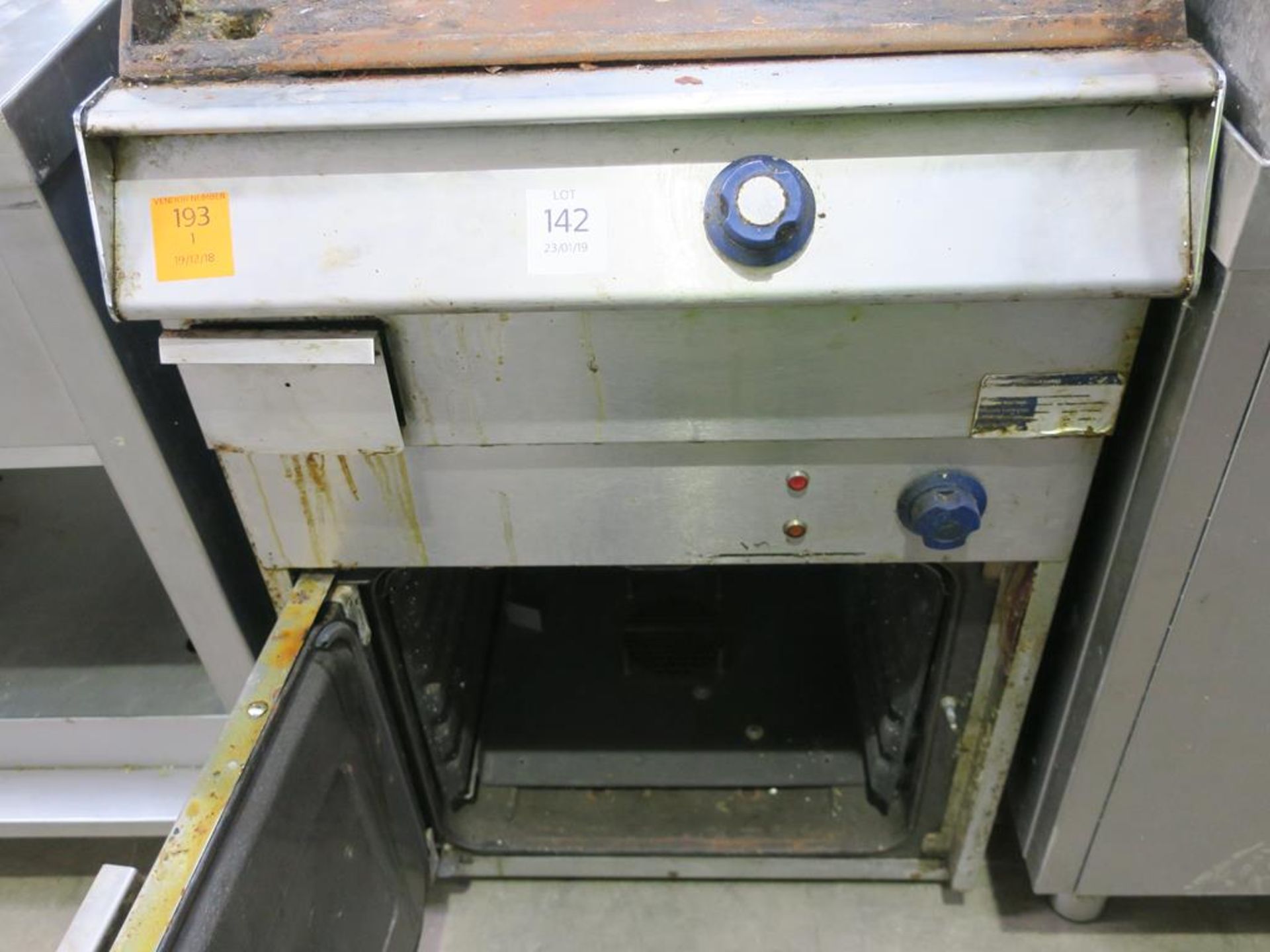 Hot Plate and Oven (make unknown) - Image 2 of 3