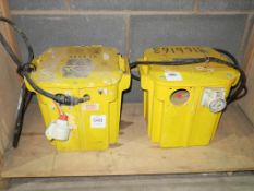 * 2 x 110V Transformers ''Spares or Repairs''
