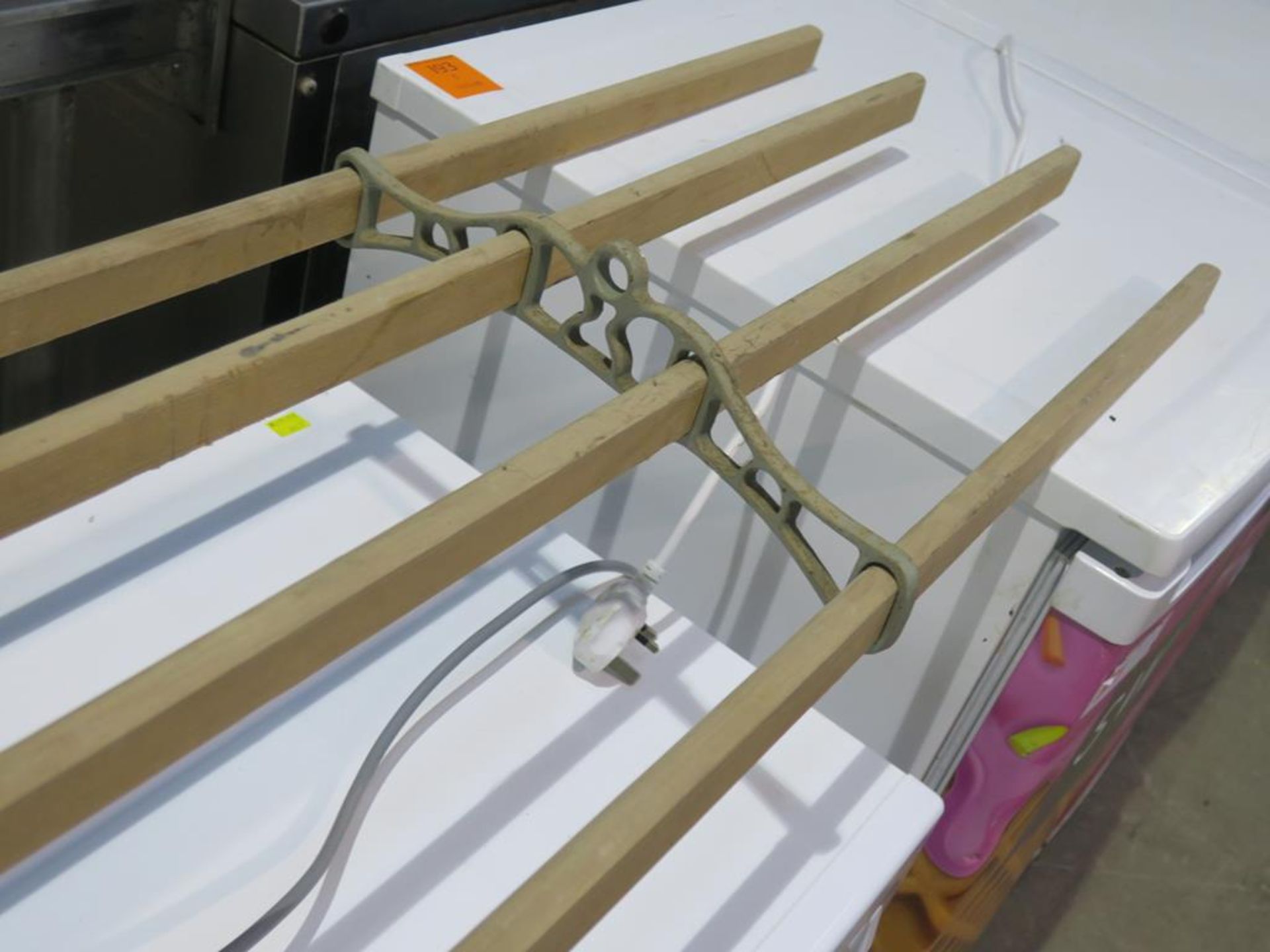 Wood and Metal Drying Rack - Image 3 of 3