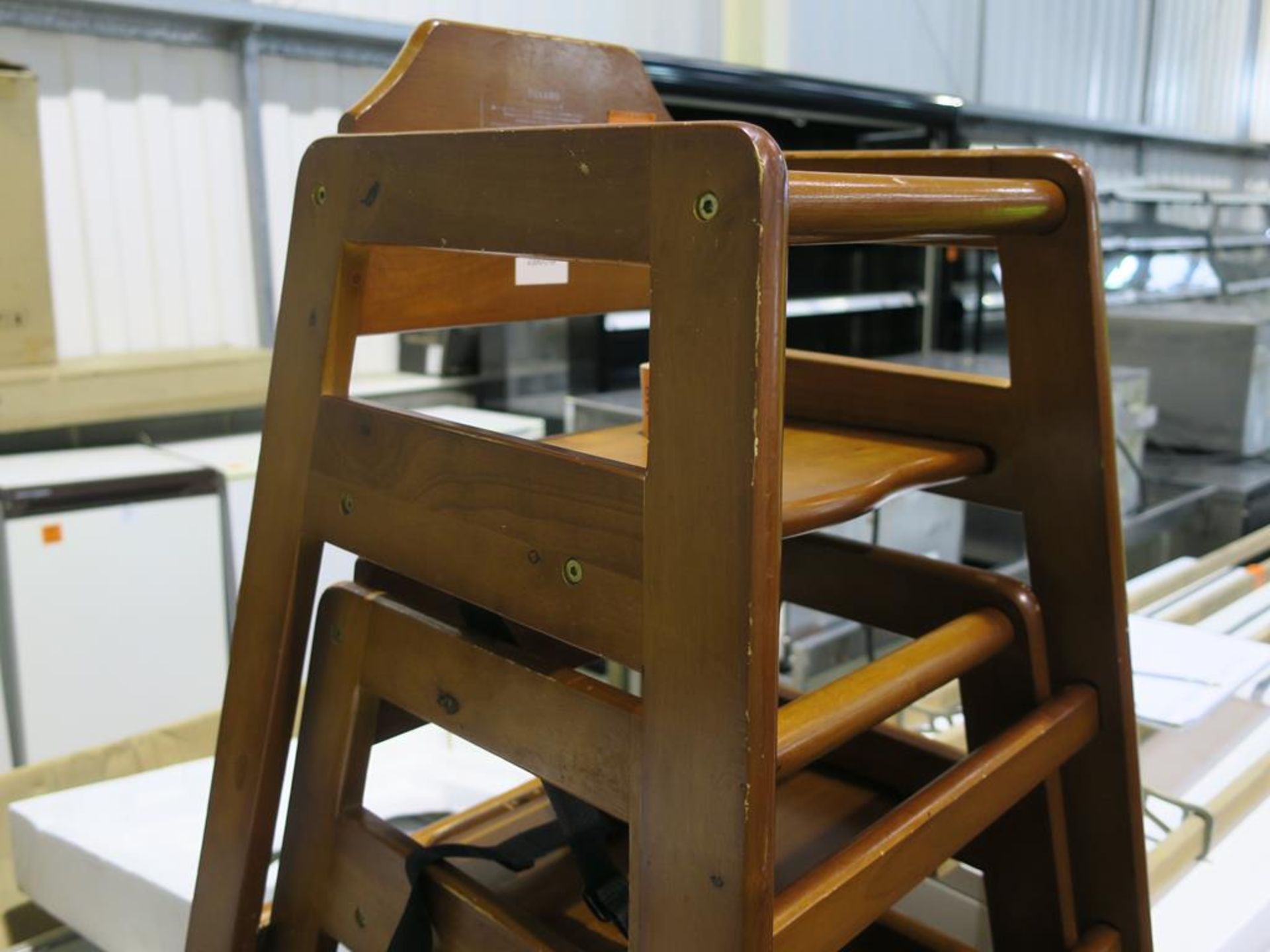 * 4 x Bolero Wooden High Chairs - Image 2 of 2