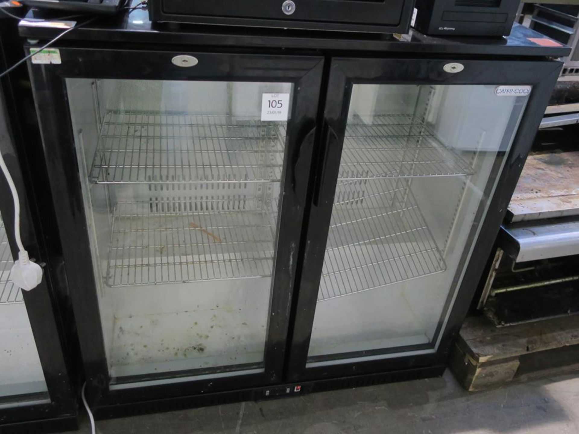 * Cater-Cool Twin Door Display Fridge