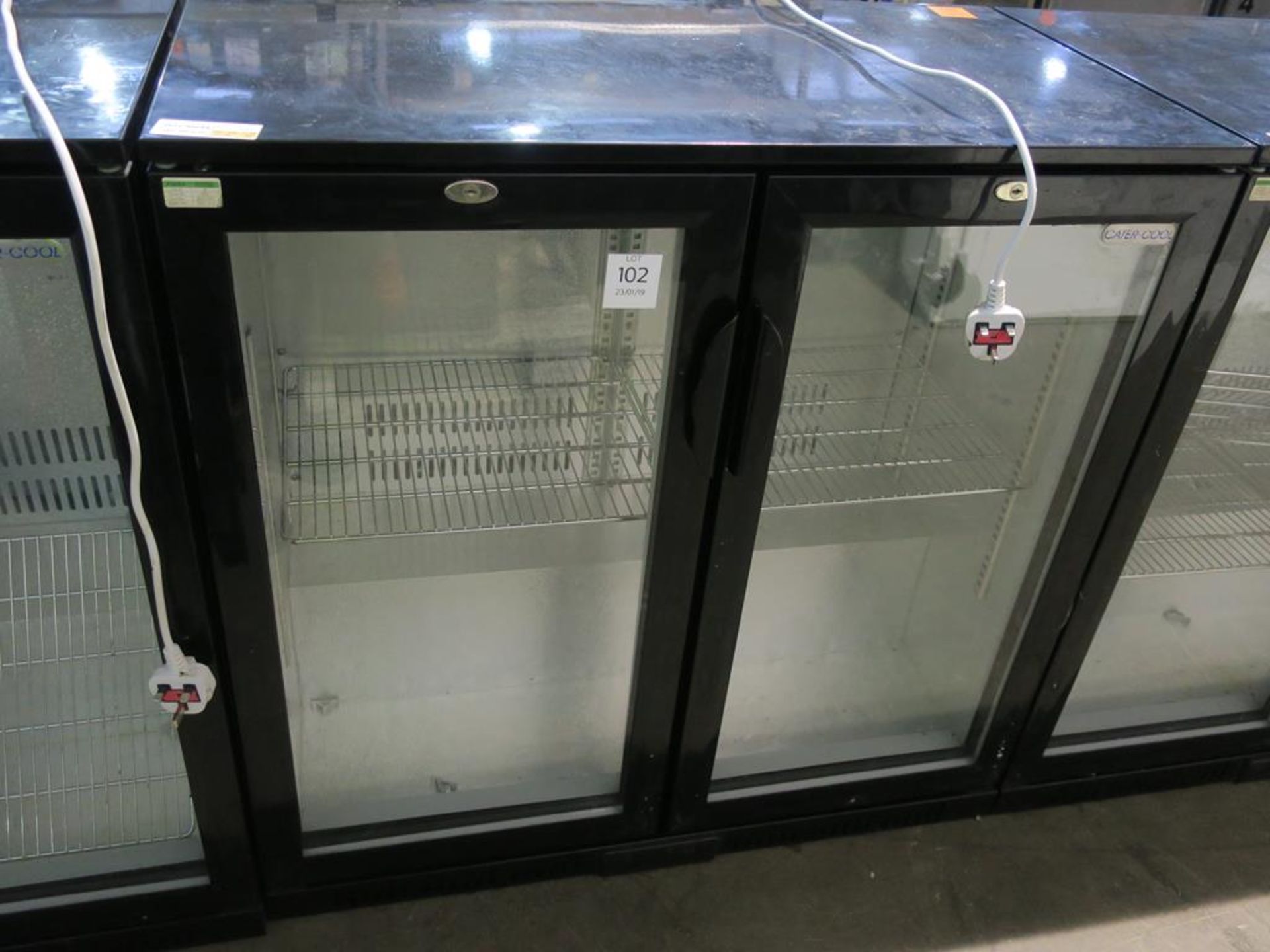 * Cater-Cool Twin Door Display Fridge