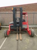 * Moffett Type Diesel Forklift with duplex mast and side shift. Please note Buyer to Remove.