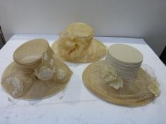 * A Selection of Ladies Formal Hats to include ''Coppeli Condici'' and ''A Hat Studio Design'' (