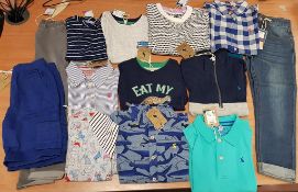 Qty of Children's Clothing including Shirts, Shorts, Trousers, sizes 5yrs - 9-10yrs, approx 15