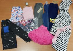 A selection of Children's Clothes, sizes 2-4yrs, to include Swimsuits, Skirts, Leggings, Jumpers,